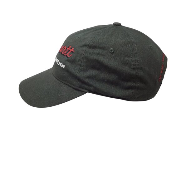 Vtg 2006 Carhartt Since 1889 Men's Hat Baseball Cap Embroidered Green Strapback - Picture 3 of 9